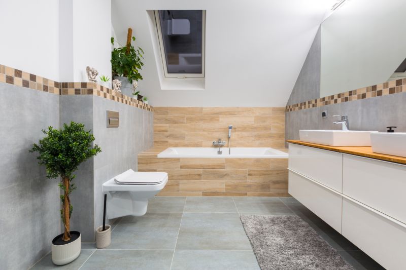 Contemporary Bathroom with Neutral Palette